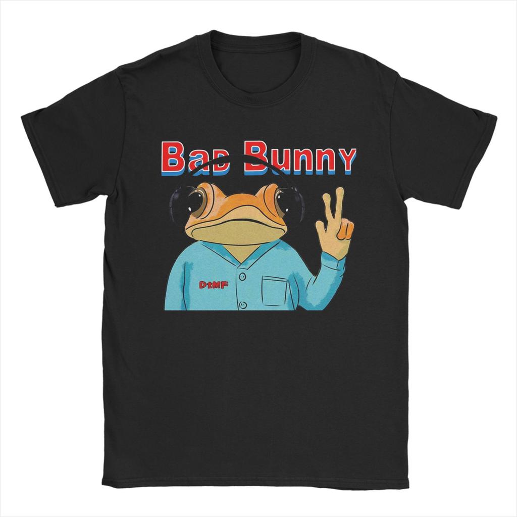Unisex Mauvais Lapin Bad Bunny T Shirts  Cotton Tops Funny Short Sleeve Round Collar Tee Shirt Birthday Present TShirt