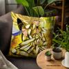 Чехол для подушки Saint Seiya Дева Шака для декора дивана, автомобиля, офиса, комнаты, наволочка с принтом, украшения и защита