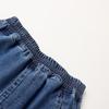 MQD Girls' Street Style Loose Fit Cuffed Jeans
