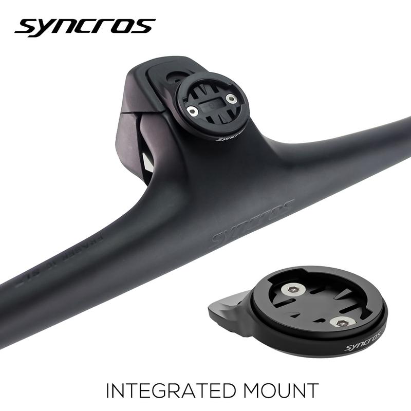 Syncros 10°down Computer Mount for Garmin, Wahoo, Bryton, Fraser Ic, Sl, Wc, DC, XC Handlebars, Cockpit Xc Stem, 1.5, 2.0