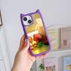 Мягкий чехол для телефона с кошачьими ушками для iPhone 16 15 14 13 12 Pro Max, устойчивый к падениям, прозрачный акриловый чехол NY36, новогодний, рождественский Санта-Клаус, рождественская елка