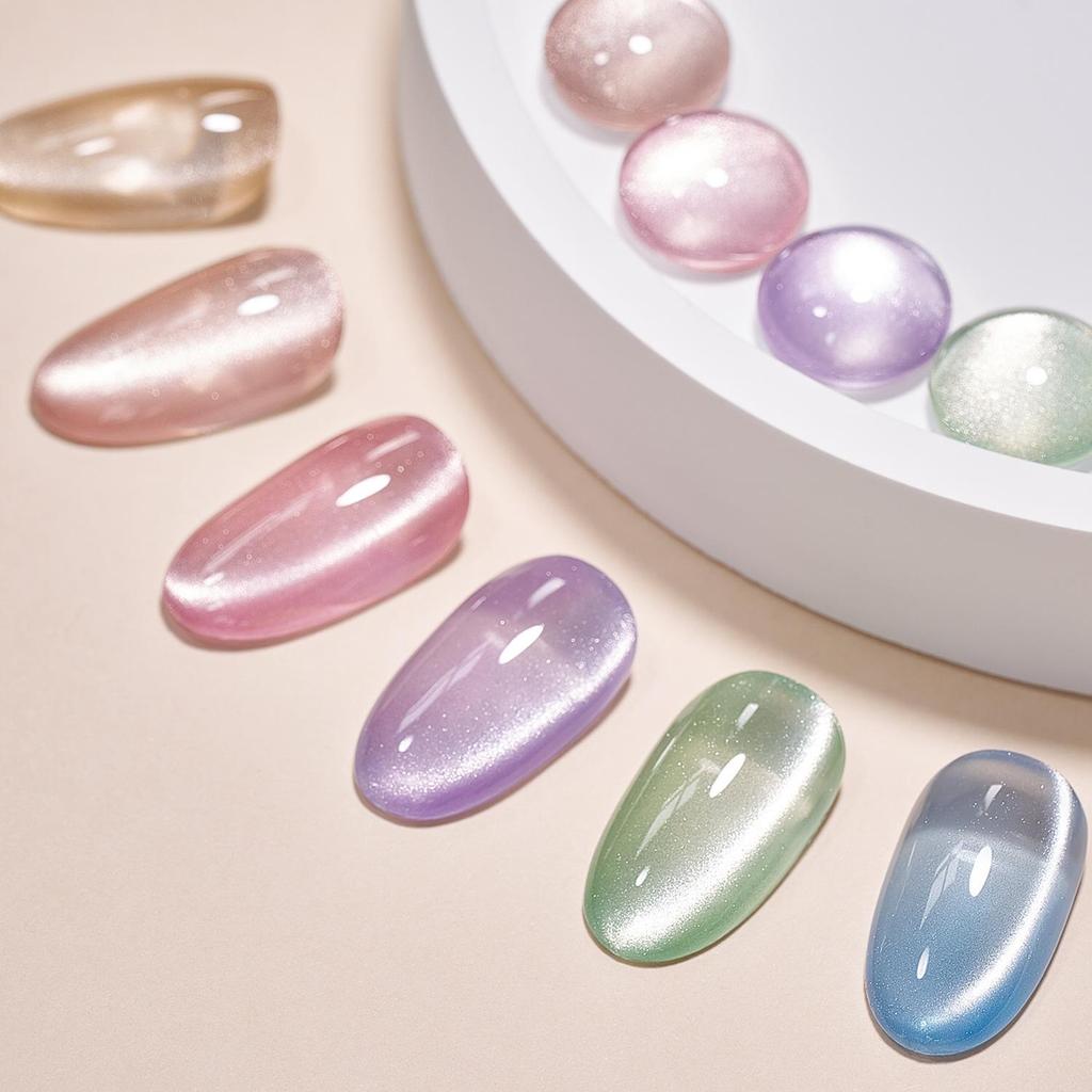 5 мл искрящийся кошачий глаз гель для ногтей искусство блестки блестящий эффект УФ гель-лак мерцающая пыль DIY декор ногтей