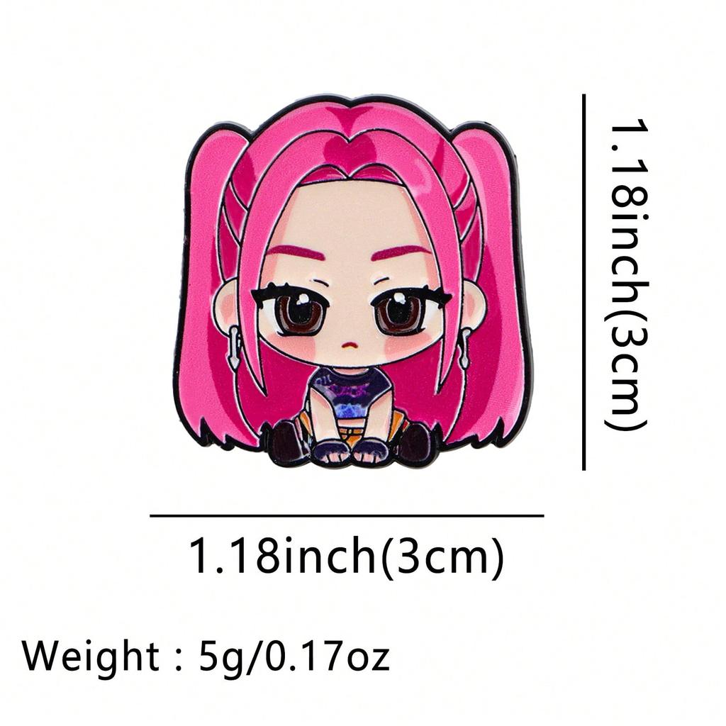 Cute Enamel Pin Lapel Pins Badges On Backpack Women's Brooch Clothes Gift Jewelry Fashion Accessories