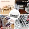 4 Digit Password Lock Safe Box Plastic Lockable Storage Bin High Security Household Cash Jewelry Privacy Security Storage Box