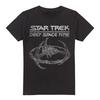 Футболка Star Trek DS9 Станция S-2XL, Черная