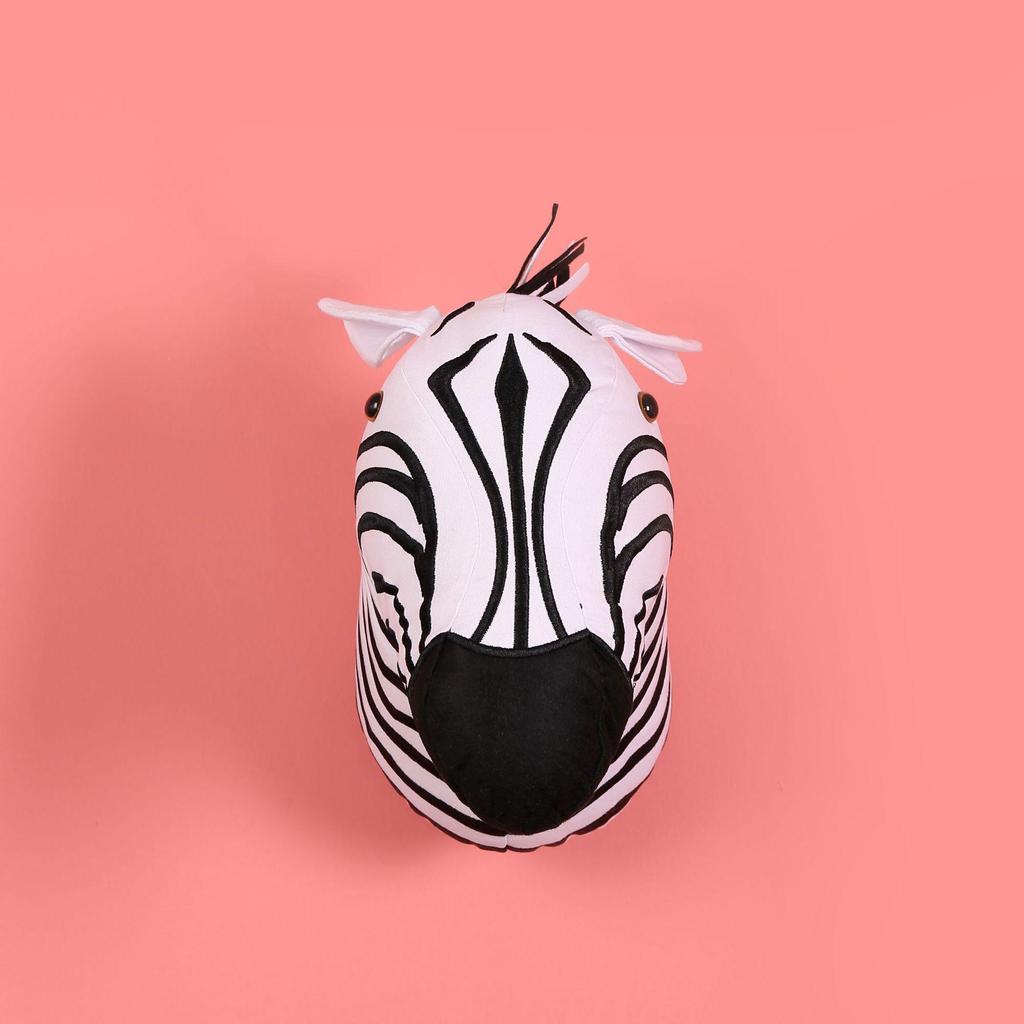 Декор для стен в виде головы животного в скандинавском стиле для детских комнат и детских садов