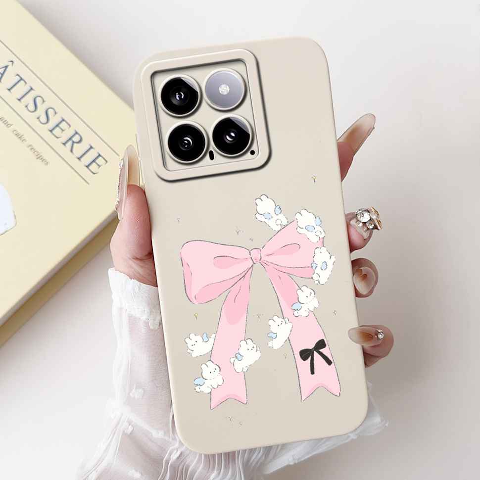 Чехол для Xiaomi 14, силиконовый, противоударный, мягкий, с защитой камеры, с рисунком, матовый, для Xiaomi 14 Mi14 Xiaomi14 5G 2023