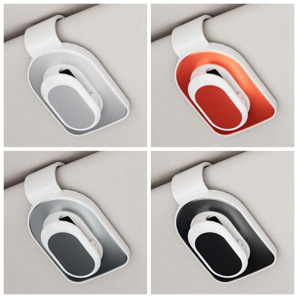 Нажимной держатель для очков, клипса на козырек автомобиля, универсальный держатель для солнцезащитных очков, билета