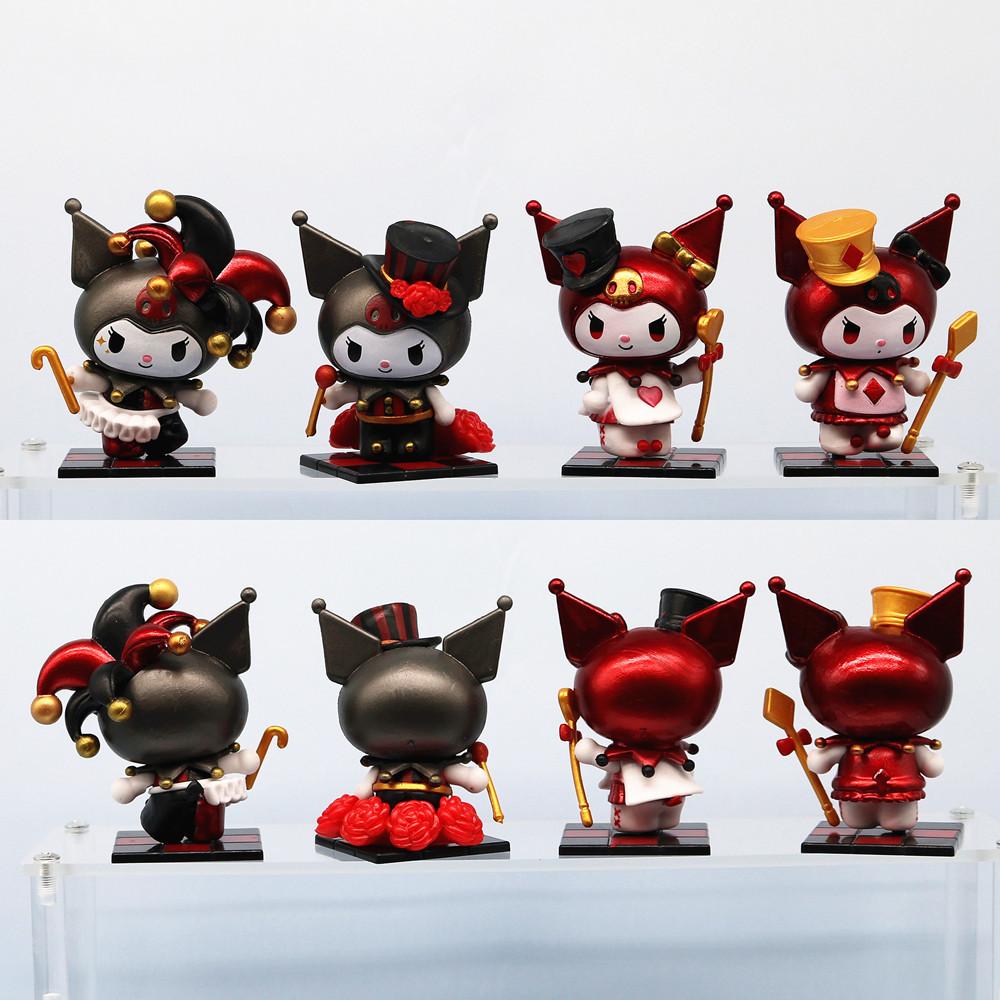 Игрушки Фигурки Классическое Аниме My Melody kuromi Мультяшный Образ Фигурка на шарнирах Коробка Игрушка Детский Подарок