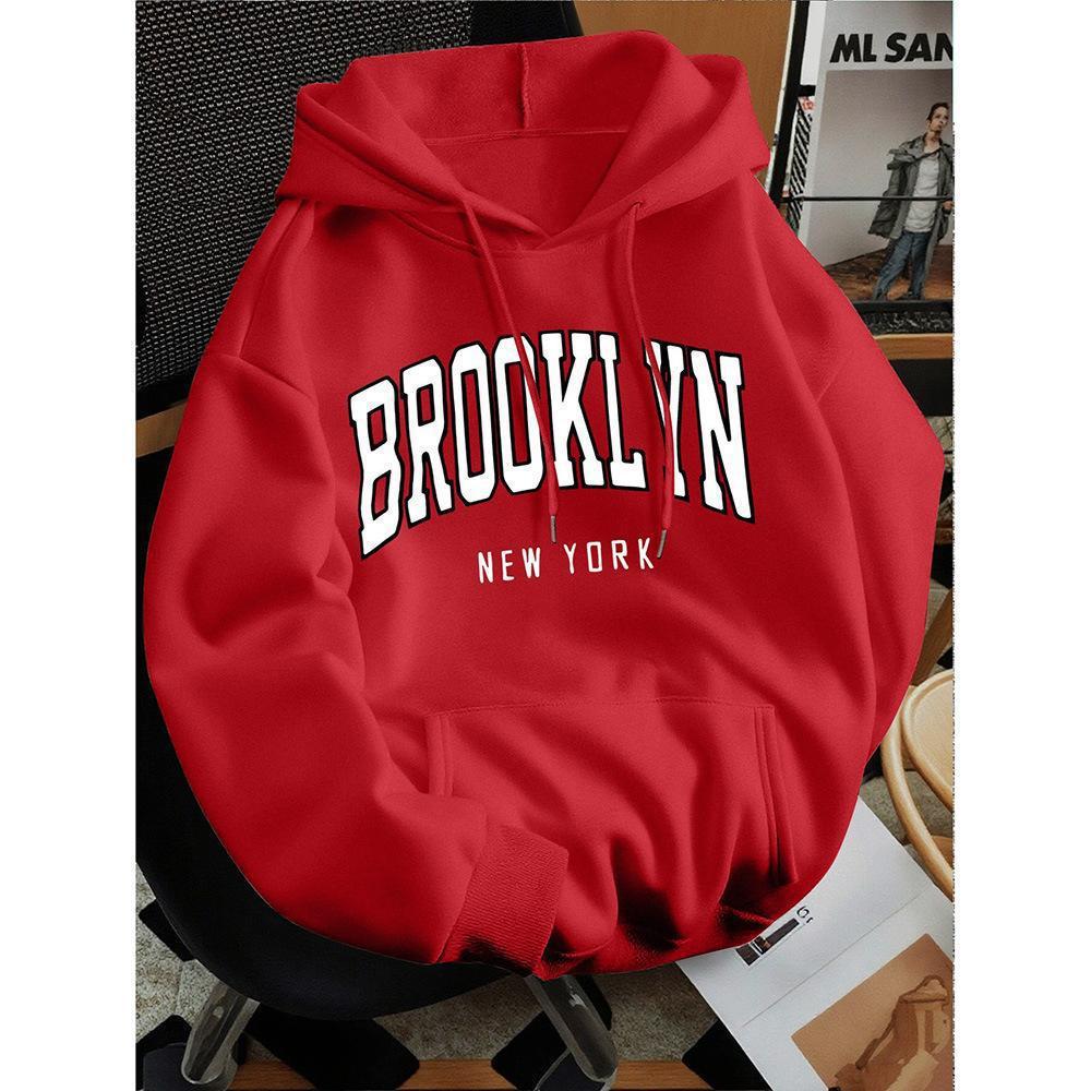 Повседневный свободный худи-свитшот, весна/осень 2025