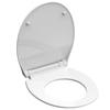 SCHÜTTE Siège De Toilette SLIM WHITE Duroplast