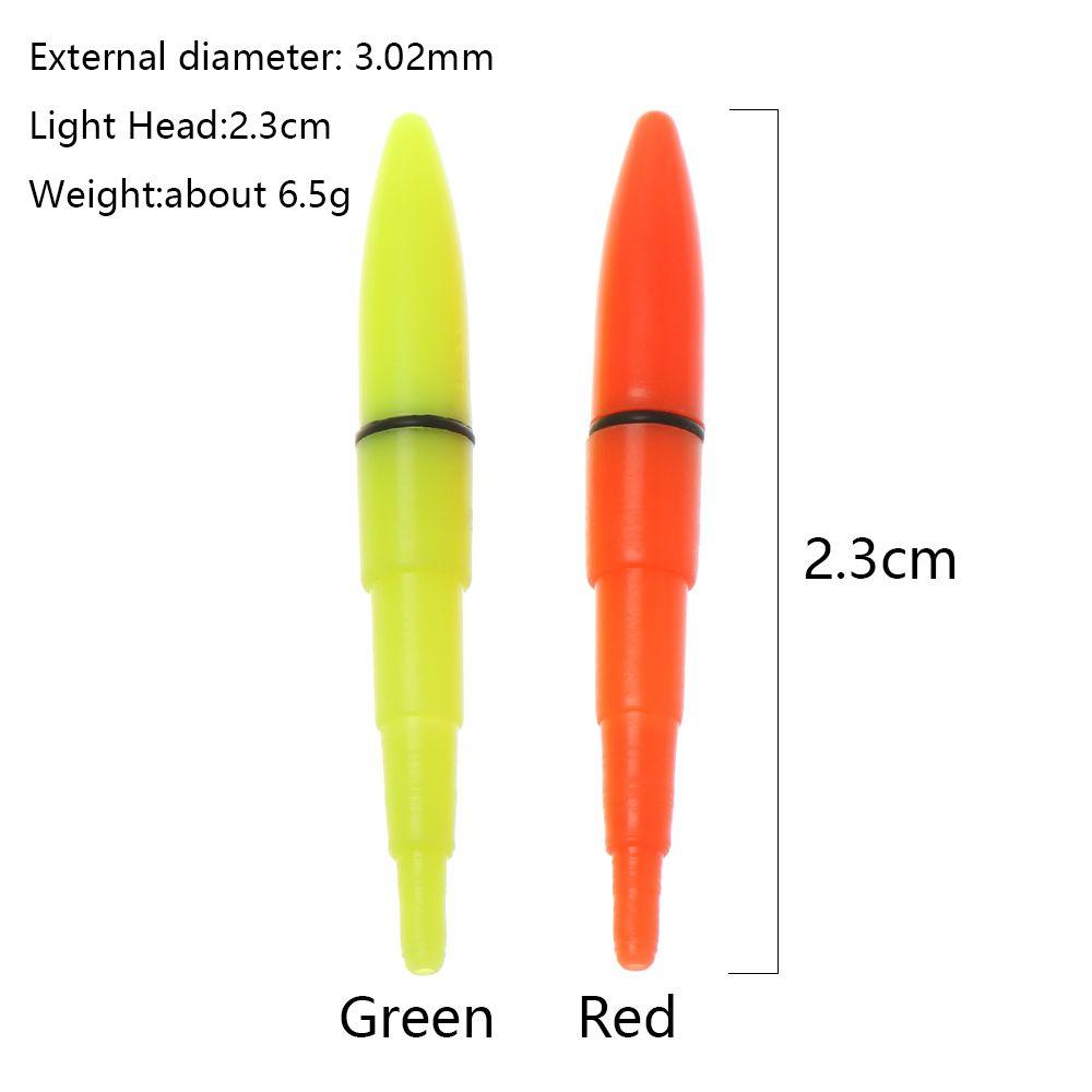Useful Night Dark Fluorescent Light Bite Alarm Glow Stick Fishing Rod Tip Lightstick