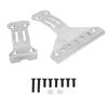 Защита шасси радиоуправляемой модели из нержавеющей стали, серебристая, передняя, задняя, защита кузова радиоуправляемой модели для Tamiya XV 02 Pro 58707