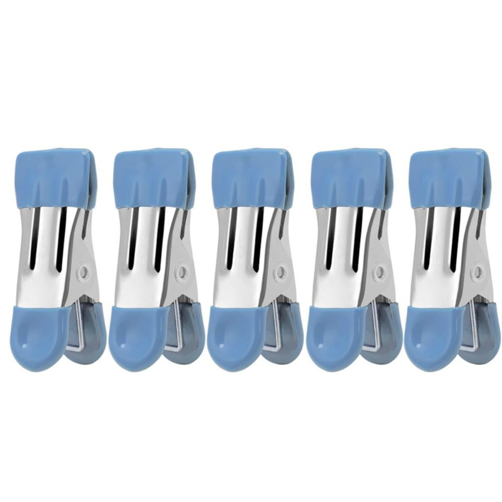 1/5 шт. ветрозащитный зажим для сушки одежды, нержавеющая сталь, зажим для брюк, прочный зажим для пищевых пакетов