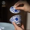Чэндэ Сюань Фарфор Цзиндэчжэнь Синий и Белый Хрустальный Гайвань