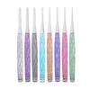 8Pcs Ergonomic Crochet Hook 8 Size Long Handle Crochet Hook for Beginner Knitting Sweater Scarves Bag Socks and Hat