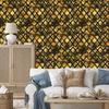 Aged Gold Ochre and Gold Wallpaper for Living Room and Bedroom 50x1000