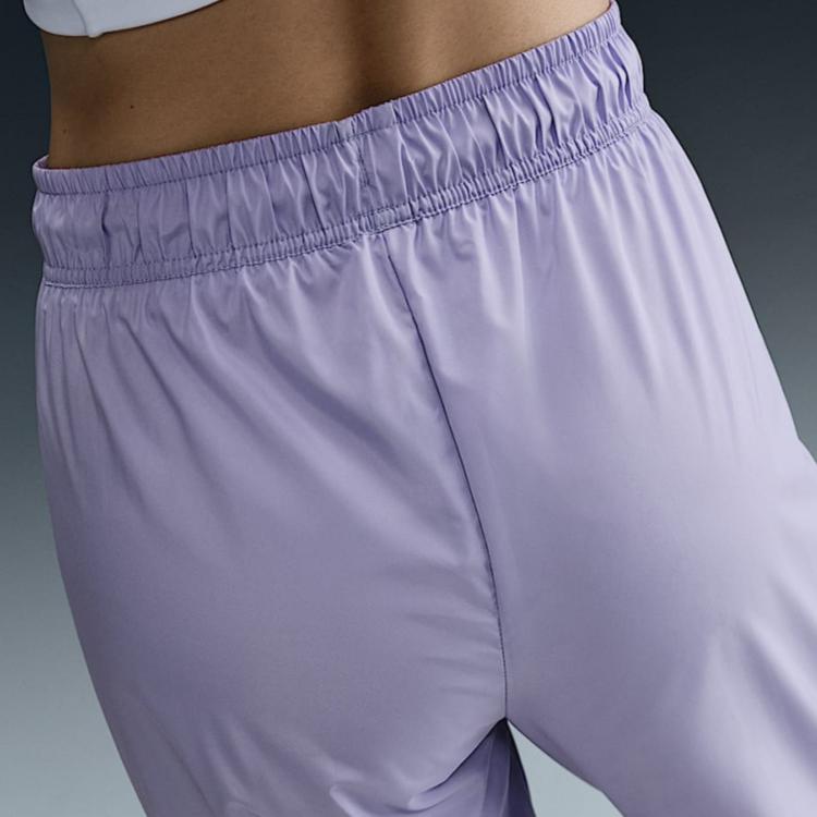 Nike Однотонные брюки-джоггеры средней посадки свободного кроя Женские брюки Светло-фиолетовый FV7661-533