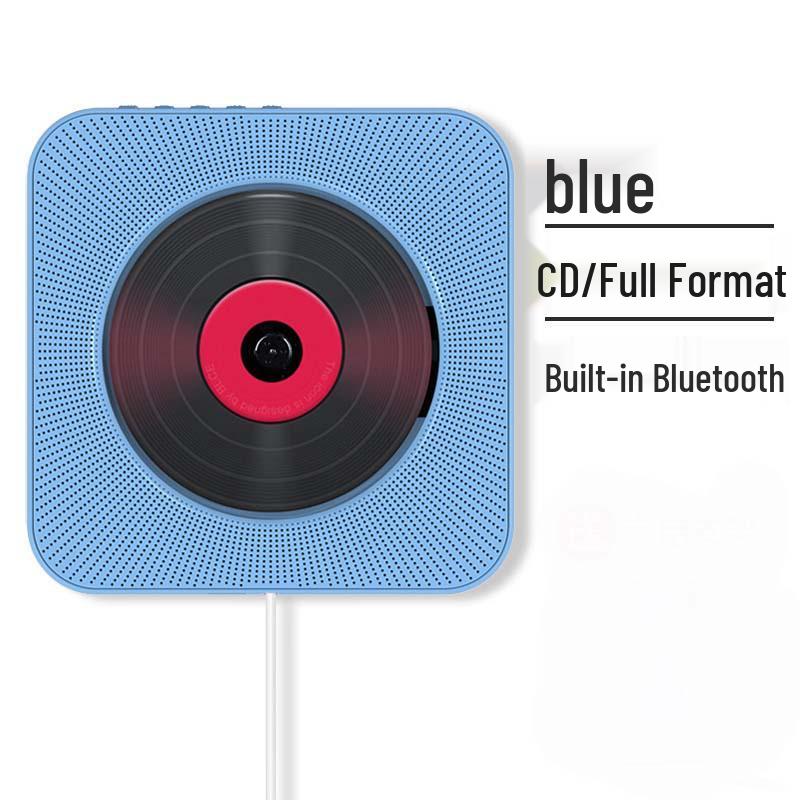Настенный Bluetooth CD/DVD-плеер и MP3-динамик для изучения английского языка и воспроизведения музыки