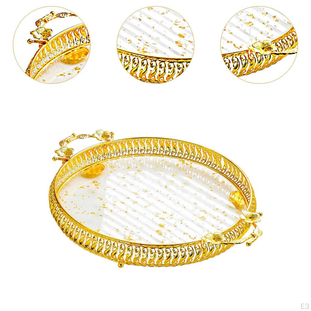 Поднос для хлеба, конфет, десертов, двойные ручки, фруктовая чаша, тарелка для хранения овощей для ресторана