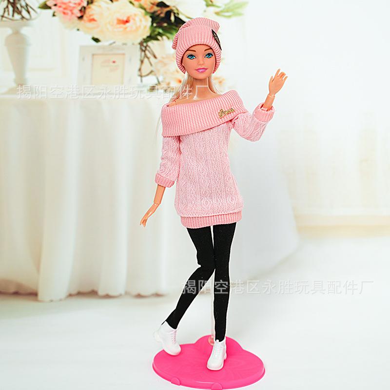 Новая кукла 6'30см, 11 дюймов, мини-малыш, модный шерстяной комбинезон, шапка, штаны, игрушка