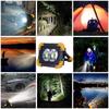LED Work Light 18650 Rechargeable Searchlight Handheld Spotlight Outdoor Waterproof Emergency Light Auto Repair Light
