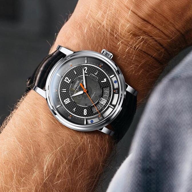 Высококачественные механические автоматические мужские часы Seiko с индивидуальным логотипом, частная марка, с водостойким кожаным ремешком, японский механизм