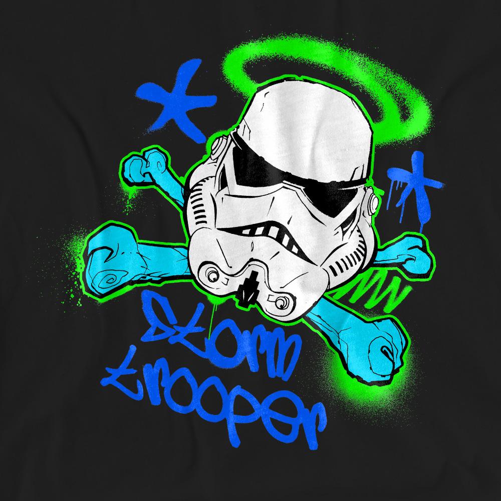 Star Wars Unisex Adult Stormtrooper Stencil T-Shirt