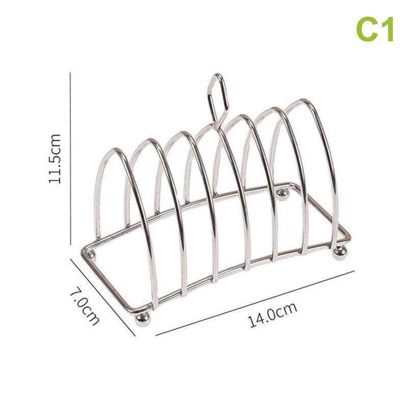 1 шт. Многофункциональная кулинарная подставка из нержавеющей стали. Используется как подставка для тостов, подставка для хлеба, решетка для выпечки, тарелка для пиццы, решетка для гриля, инструмент для кастрюли и аэрофритюрницы.
