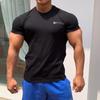 Men's Slim Fit Breathable Elastic Fitness T-Shirt for Training