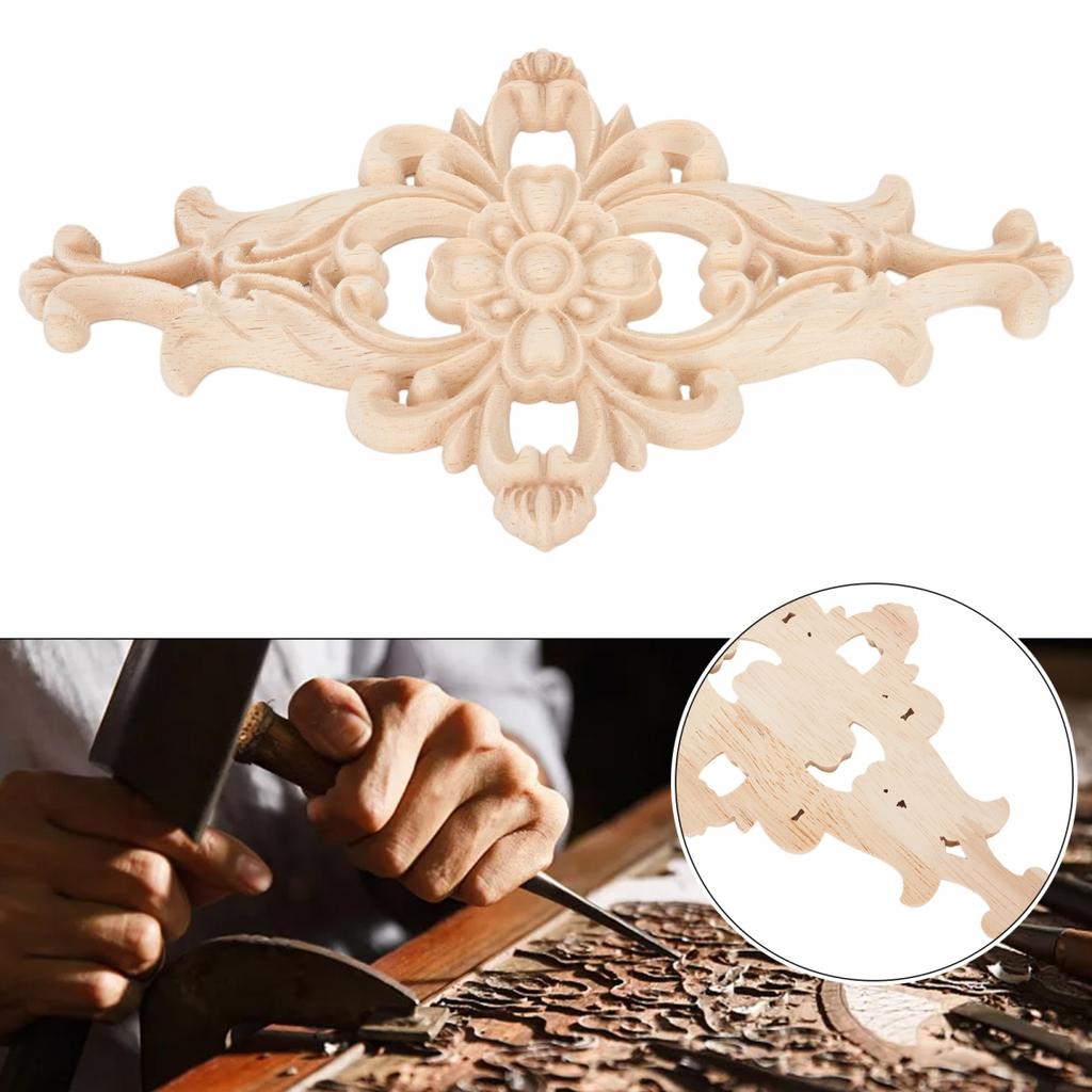 Decal Door Cabinets European Wood Carving Various Size