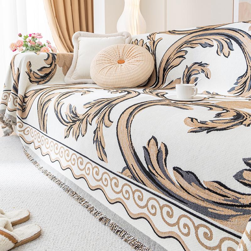 Chenille Sofa Towel Four Seasons Universal All-Inclusive Sofa Cover Dust Cover One-Piece Sofa Large Cover Cloth Cushion