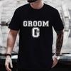 Футболка с надписью «Groom Squad» для лучшего парня, футболка с надписью «Future Groom», футболка с надписью «Friends Single Farewell», модные графические топы, футболки для вечеринки «Bachelor Stag Party»