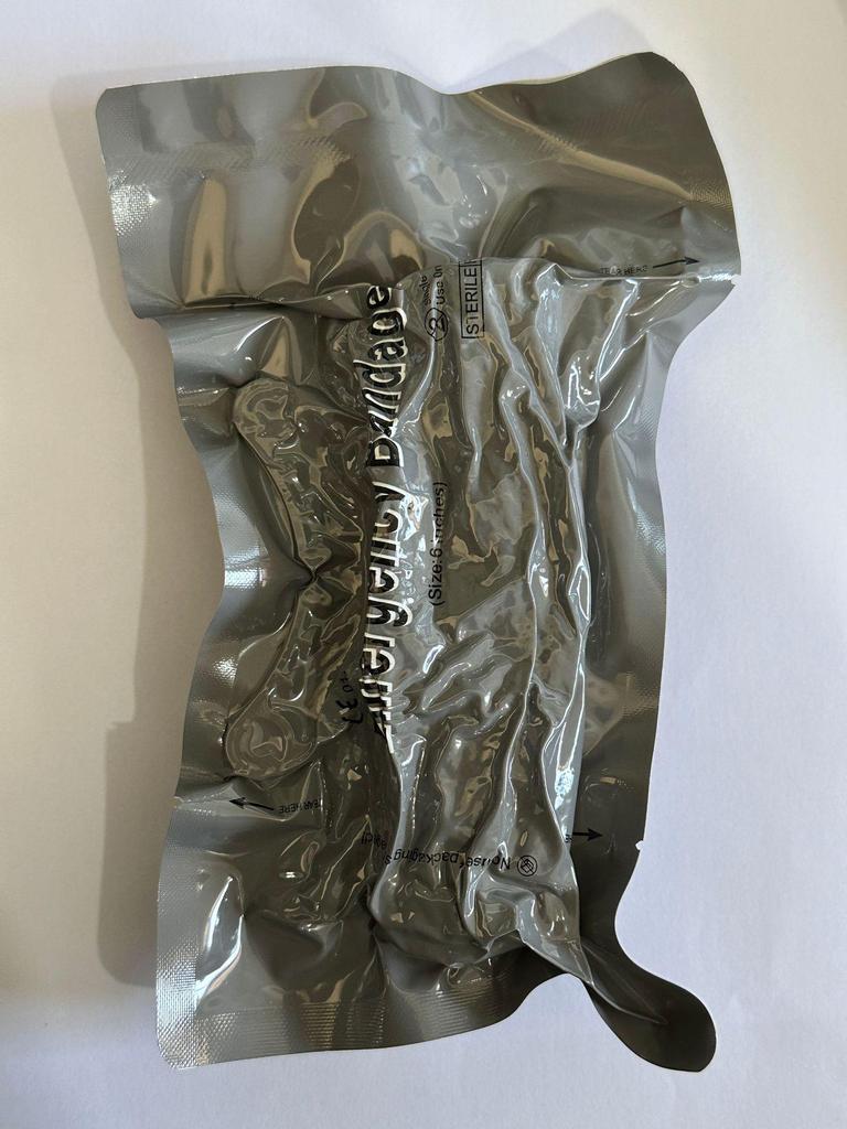 Emergency Tactical Hemostatic Israeli Bandage for Outdoor First Aid