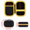 Peyyargo Чехол для хранения, совместимый с мультиметрами Fluke 101/106/107, карманного размера (Черный + Желтый)