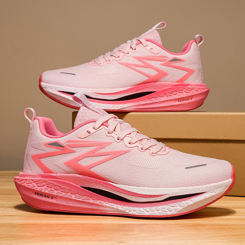 Мужские и женские гоночные туфли на карбоновой подошве полной длины, летняя молодежная беговая ультралегкая амортизирующая спортивная обувь