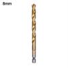 Hex Shank Drill Bit 4241 High Speed Steel Drilling Tools High Hardness Twist Drill  Metal Punching