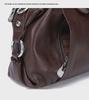 "2025 Retro European Cowhide Boston Shoulder Bag"