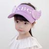 Детская шапка-фуражка для девочек, летняя, симпатичная, с крыльями ангела, вязаная, с вышивкой, с буквами алфавита, бейсболка, универсальная