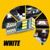10 шт. Светодиодные лампы W5W T10 Canbus 9-SMD 12V 6000K Белый 194 168 Автомобильные внутренние купольные лампы, лампы для номерного знака, парковочные огни, автоматическая сигнальная лампа
