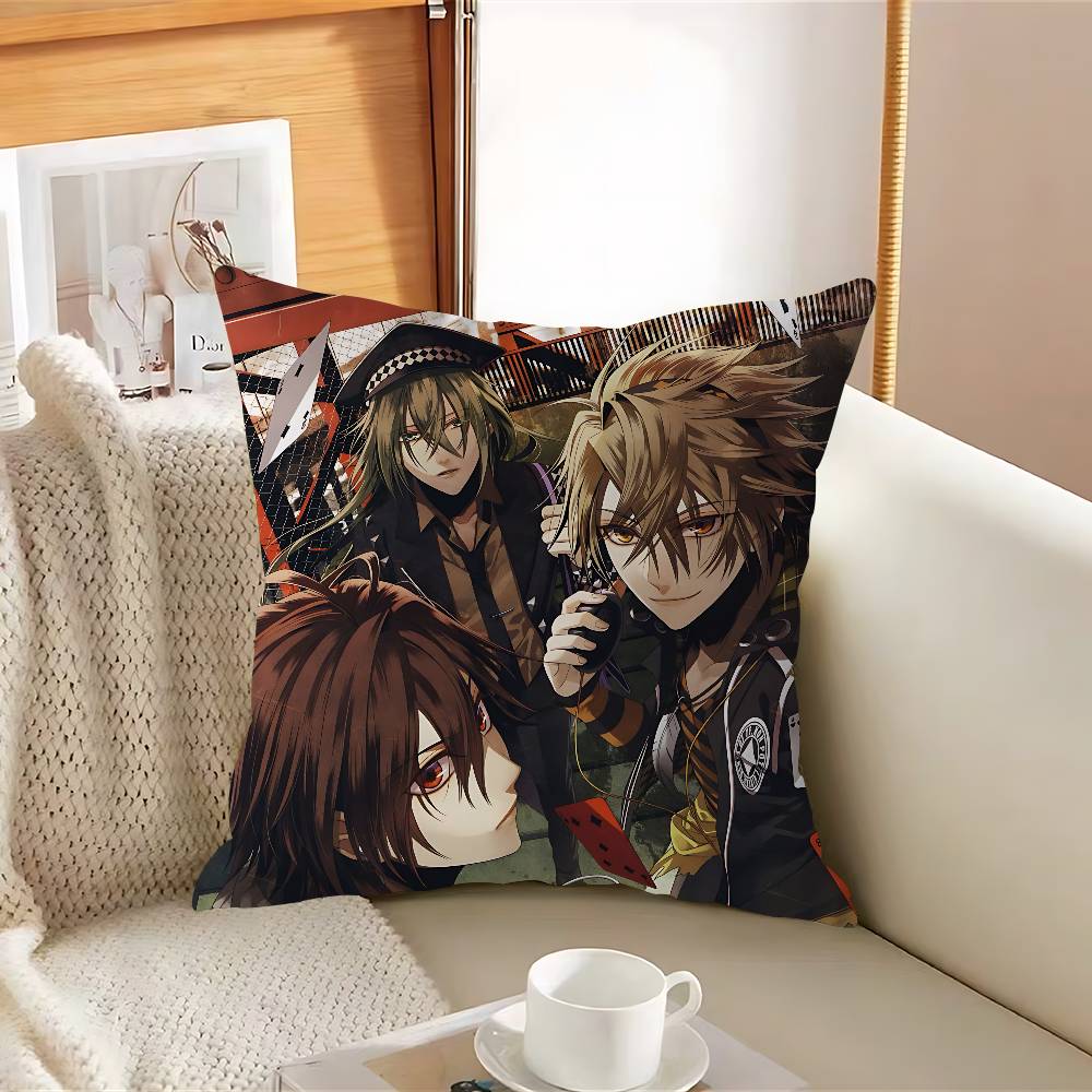 Anime A-AM-NESIA Cushion Cover Car Throw Pillow Case For Sofa Car Christmas Gift 40x40cm 45x45cm