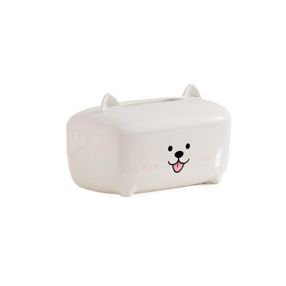 Decorative Cute Tissue Box Non-slip Paper Towel Holder Desktop Tissue Case  Living Room