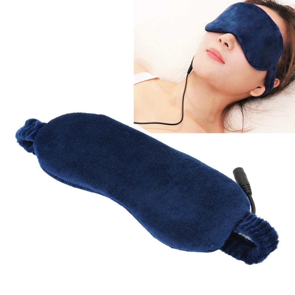Electric Heated Eye Patch Hot Compress Lightproof 3 Temperature Gears Detachable Heating Eye Pad