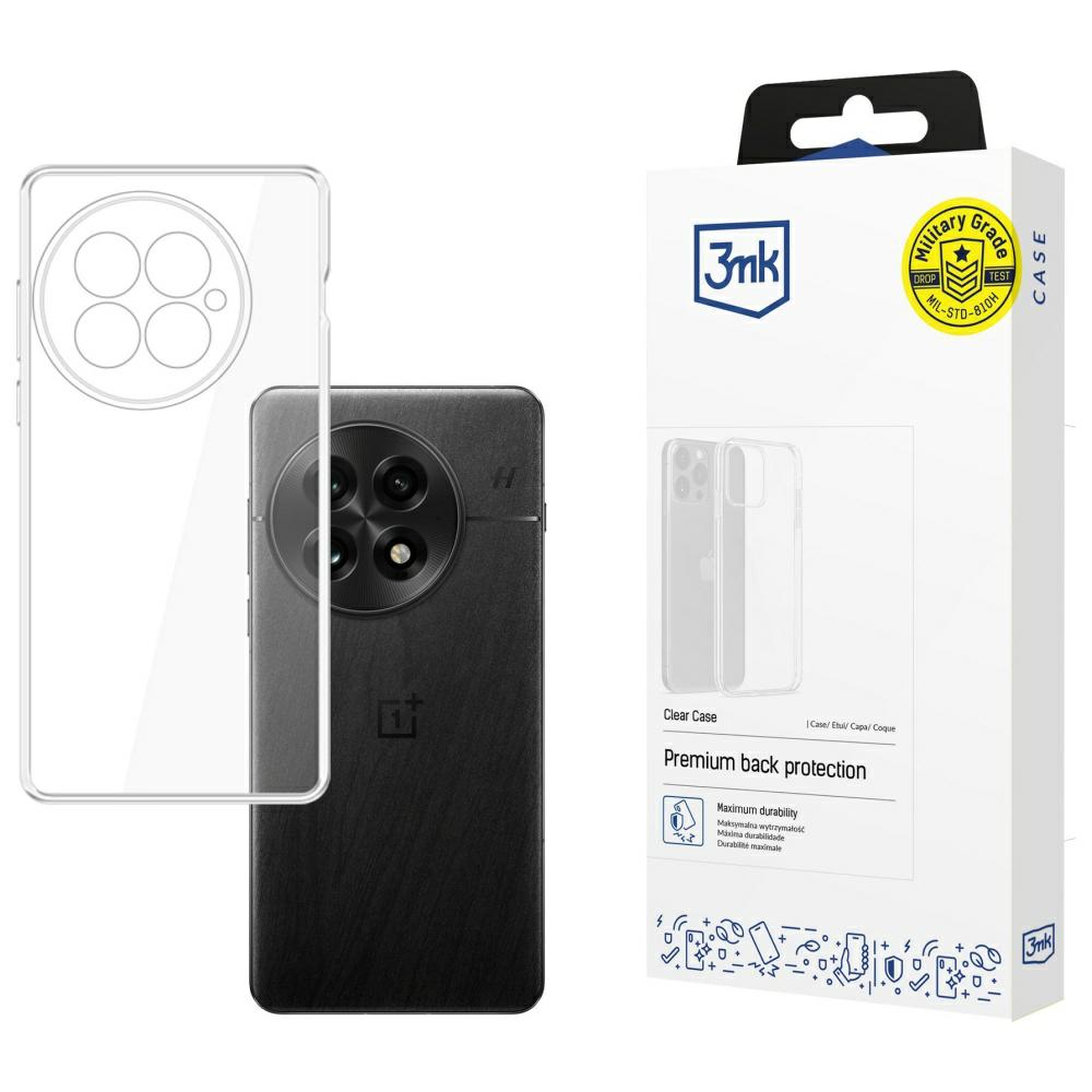 Etui 3Mk Clear Case Do Oneplus 13, Przezroczyste