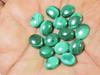 7X9MM натуральный зеленый малахит овальный кабошон россыпью драгоценный камень 15 шт лот RQ-1606