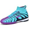Мужские/женские футбольные бутсы на мягкой резиновой подошве с короткими ногтями, искусственный газон, профессиональные детские футбольные бутсы для игры в помещении