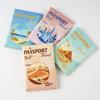 New UV Color Printing Global Passport Cover Passport Holder Ticket Clip Passport Wallet Travel Wallet ID Card Holder Unisex
