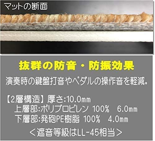 Новый коврик для электронных пианино и напольного виброустойчивого кресла, наклейка для защиты ног, совместимая с различными 3PointsMat Трехточечный коврик 3-точечный