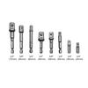 Hex Shank Socket Adapter Drill Bit 1/4" 3/8" 1/2" Steel Universal Socket Adapter Set Working With Electric/cordless Drill Chuck