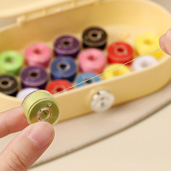 Швейная коробка Магнитный органайзер для игл Катушка ниток Нитковдеватель Наперсток Чехол для хранения Органайзер для швейного набора